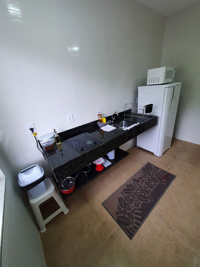 2 Quartos com Cozinha. Perto da Praia e do Parque!